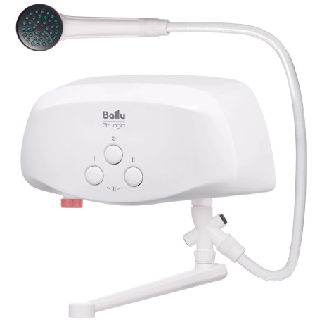 Водонагреватель проточный Ballu 3-Logic TS (6.5 kW) - кран+душ