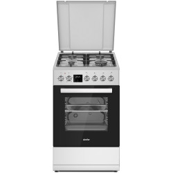 Комбинированная плита Simfer F56MG45025 серая эмаль