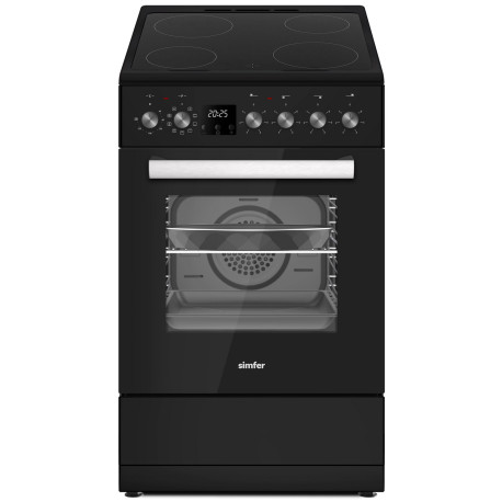 Электроплита Simfer F56VB09025 черная эмаль