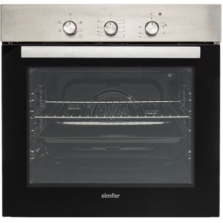 Электрический духовой шкаф Simfer B6EM16023 нержавеющая сталь