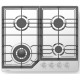 Газовая варочная панель Evelux HEG 638 X