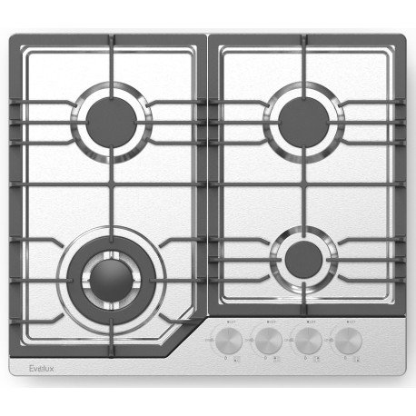 Газовая варочная панель Evelux HEG 638 X