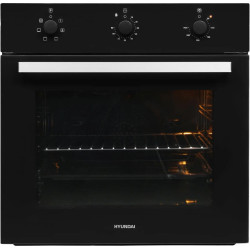Электрический духовой шкаф Hyundai HEO 6631 BG черное стекло