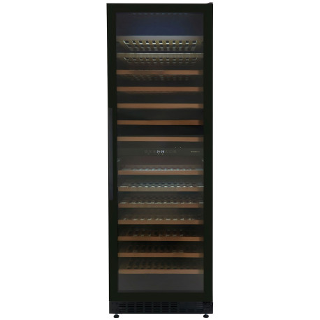 Встраиваемый винный шкаф Hyundai HBWC 1765 DC  черный