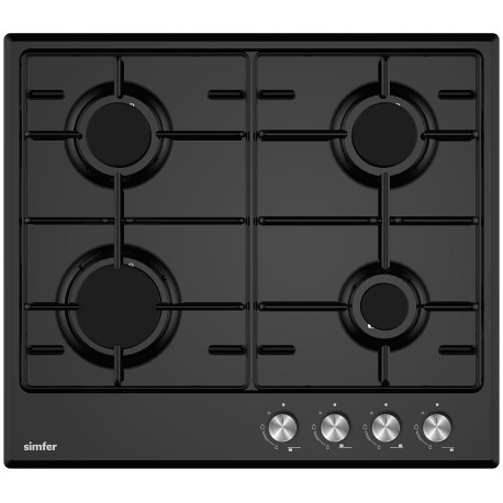 Газовая варочная панель Simfer H60V40B025  черный