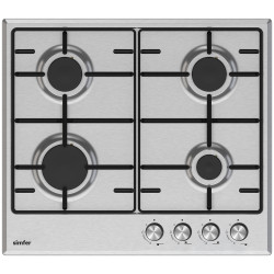 Газовая варочная панель Simfer H60V40M025  нержавеющая сталь
