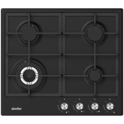 Газовая варочная панель Simfer H60V41B525  черный
