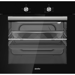 Электрический духовой шкаф Simfer B6EB04025 черный