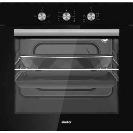 Электрический духовой шкаф Simfer B6EB14025 черный