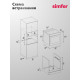 Электрический духовой шкаф Simfer B6EB19025 черный