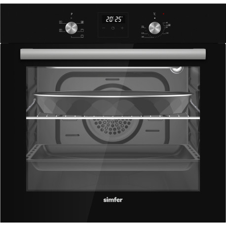 Электрический духовой шкаф Simfer B6EB66025 черный