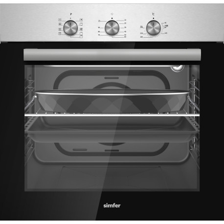 Электрический духовой шкаф Simfer B6EM19025 нержавеющая сталь