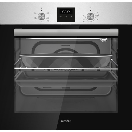 Электрический духовой шкаф Simfer B6EM66025 нержавеющая сталь
