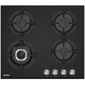 Газовая варочная панель Simfer H60N41S525  черное стекло
