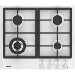 Газовая варочная панель Simfer H60V41W527  белый
