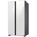 Холодильник Side-by-Side Samsung RS80F65M1WWR белое стекло