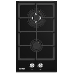 Газовая варочная панель Simfer H30H20S570 черное стекло