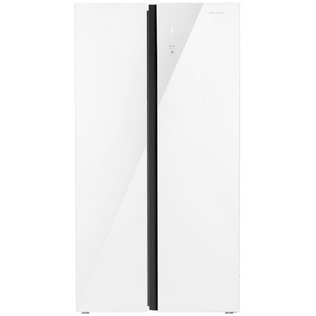 Холодильник Side-by-Side MAUNFELD MFF177NFW Slim Inverter