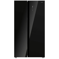 Холодильник Side-by-Side MAUNFELD MFF177NFB Slim Inverter