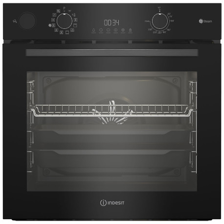 Электрический духовой шкаф Indesit IBFTS 4644 J BL  черный
