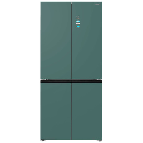 Многокамерный холодильник MAUNFELD MFF190NFDGN Matt Inverter