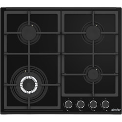 Газовая варочная панель Simfer H60H41S558. черное стекло
