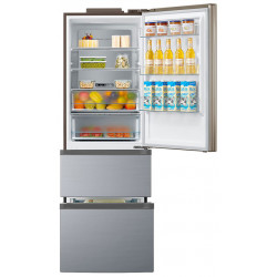 Многокамерный холодильник Korting KNFF 61889 X