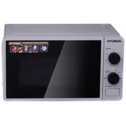Микроволновая печь - СВЧ Hyundai HYM-M2002 20л. 700Вт серебристый