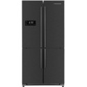 Многокамерный холодильник Kuppersberg NMFV 18591 DX  темный металл