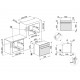 Встраиваемый электрический духовой шкаф Smeg SF 800 P