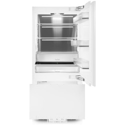 Встраиваемый двухкамерный холодильник MAUNFELD MBF212NFW1