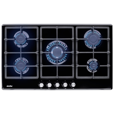 Встраиваемая газовая варочная панель Simfer H90W51B572