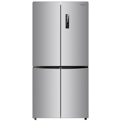 Многокамерный холодильник Hyundai CM5084FIX нержавеющая сталь