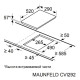 Встраиваемая электрическая варочная панель MAUNFELD CVI292BG