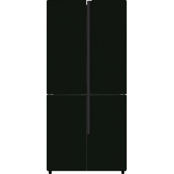 Многокамерный холодильник Hyundai CM4584F черное стекло