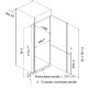 Встраиваемый двухкамерный холодильник Schaub Lorenz SLU M180W3EN