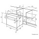 Встраиваемый электрический духовой шкаф Lex EDM 076 WH