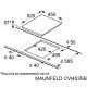 Электрическая варочная панель MAUNFELD CVI453SBBKD Inverter