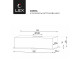 Вытяжка Lex GS BLOC LIGHT 600 BLACK