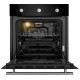 Газовый духовой шкаф MAUNFELD EOGC604B Slim