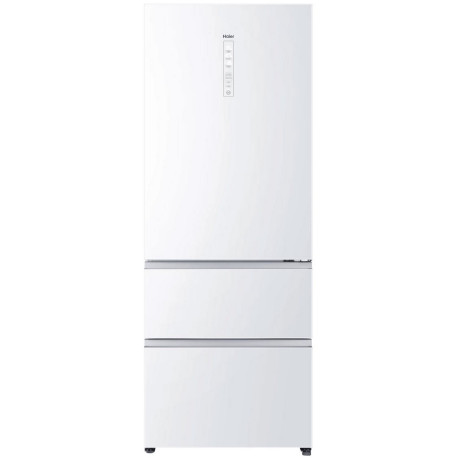 Многокамерный холодильник Haier A3FE 742 CGWJRU белое стекло