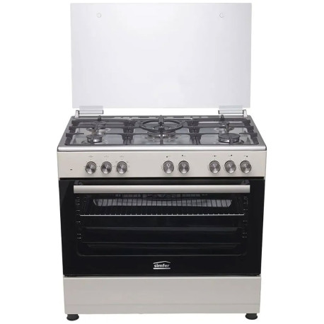 Комбинированная плита Simfer F96MR52010  бежевый