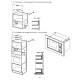 Встраиваемая микроволновая печь Midea MI72200B