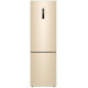 Двухкамерный холодильник Haier C4F640CGGU1 золотистый