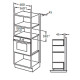Встраиваемая микроволновая печь СВЧ Kuppersberg HMW 651 BX